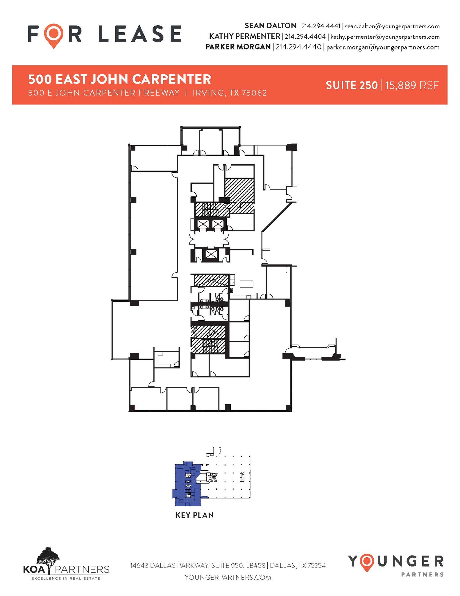 500 E John Carpenter Fwy, Irving, TX à louer Plan d’étage– Image 1 sur 1