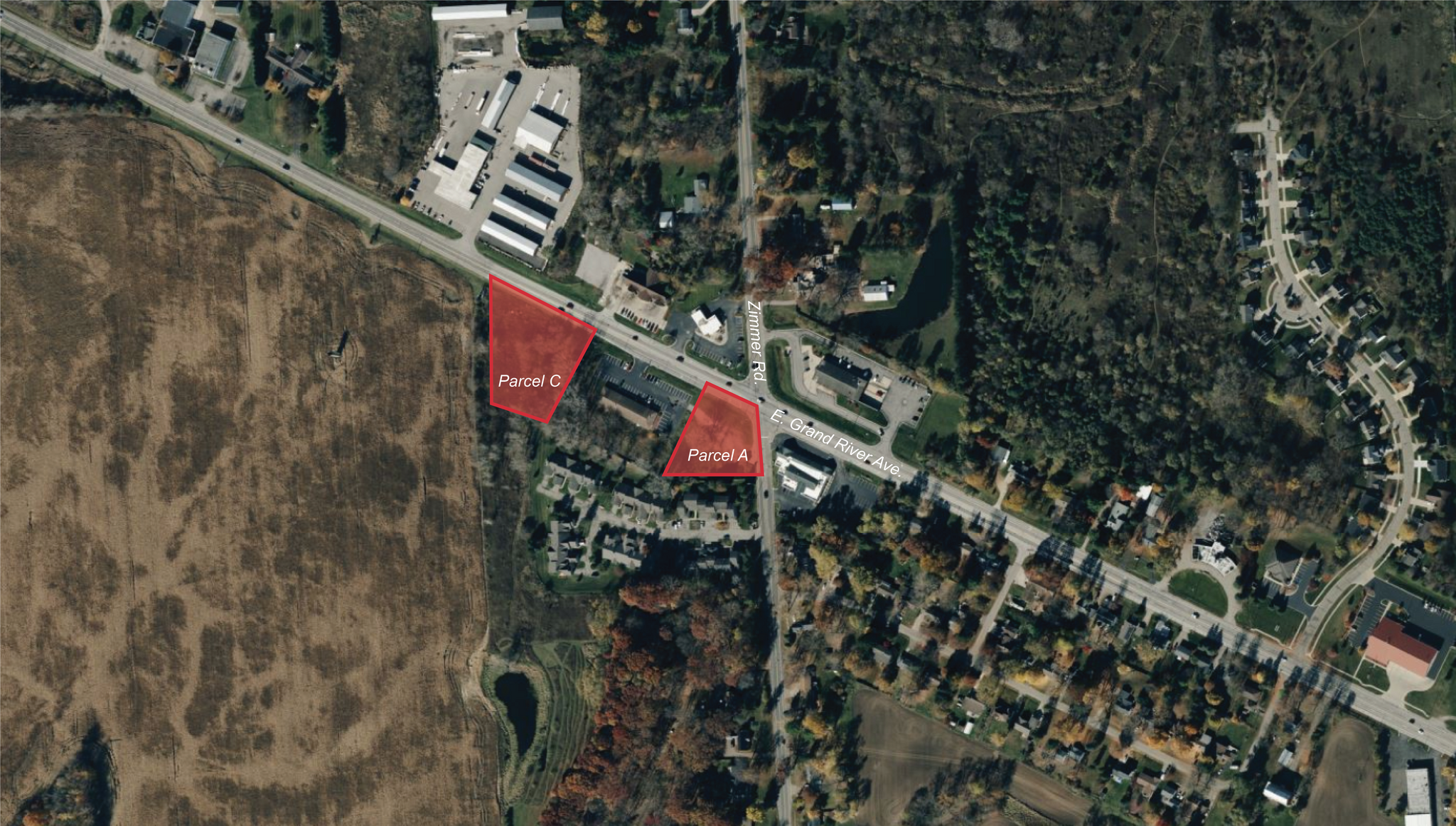 Zimmer Rd & Grand River Ave, Williamston, MI à louer Photo de l’immeuble– Image 1 sur 4