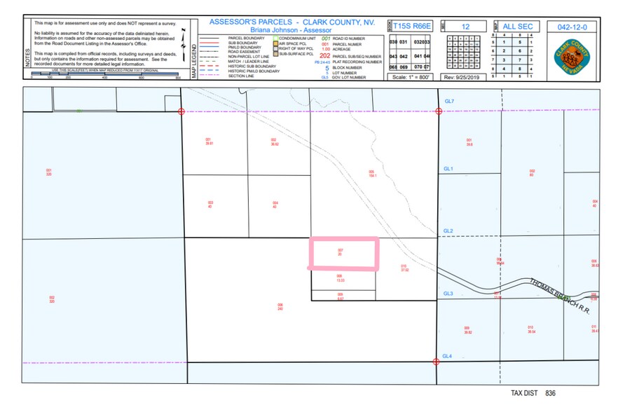 20-Acres Moapa, NV, Moapa, NV à vendre - Photo de l’immeuble – Image 1 sur 2
