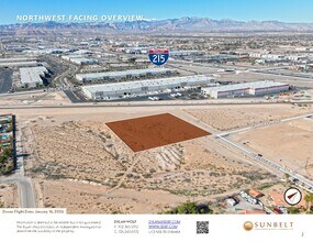 W Maule Ave, Las Vegas, NV - Vue aérienne vue de carte - Image1