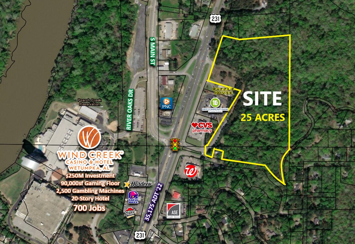 Wilson Street, Wetumpka, AL à vendre Photo principale– Image 1 sur 4