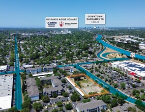 6620-6630 4th, Sacramento, CA - Vue aérienne  vue de carte - Image1
