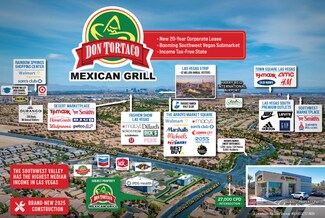 Plus de détails pour 8295 S Fort Apache Rd, Las Vegas, NV - Local commercial à vendre