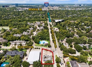 1326 S Dairy Ashford Rd, Houston, TX - Vue aérienne vue de carte - Image1