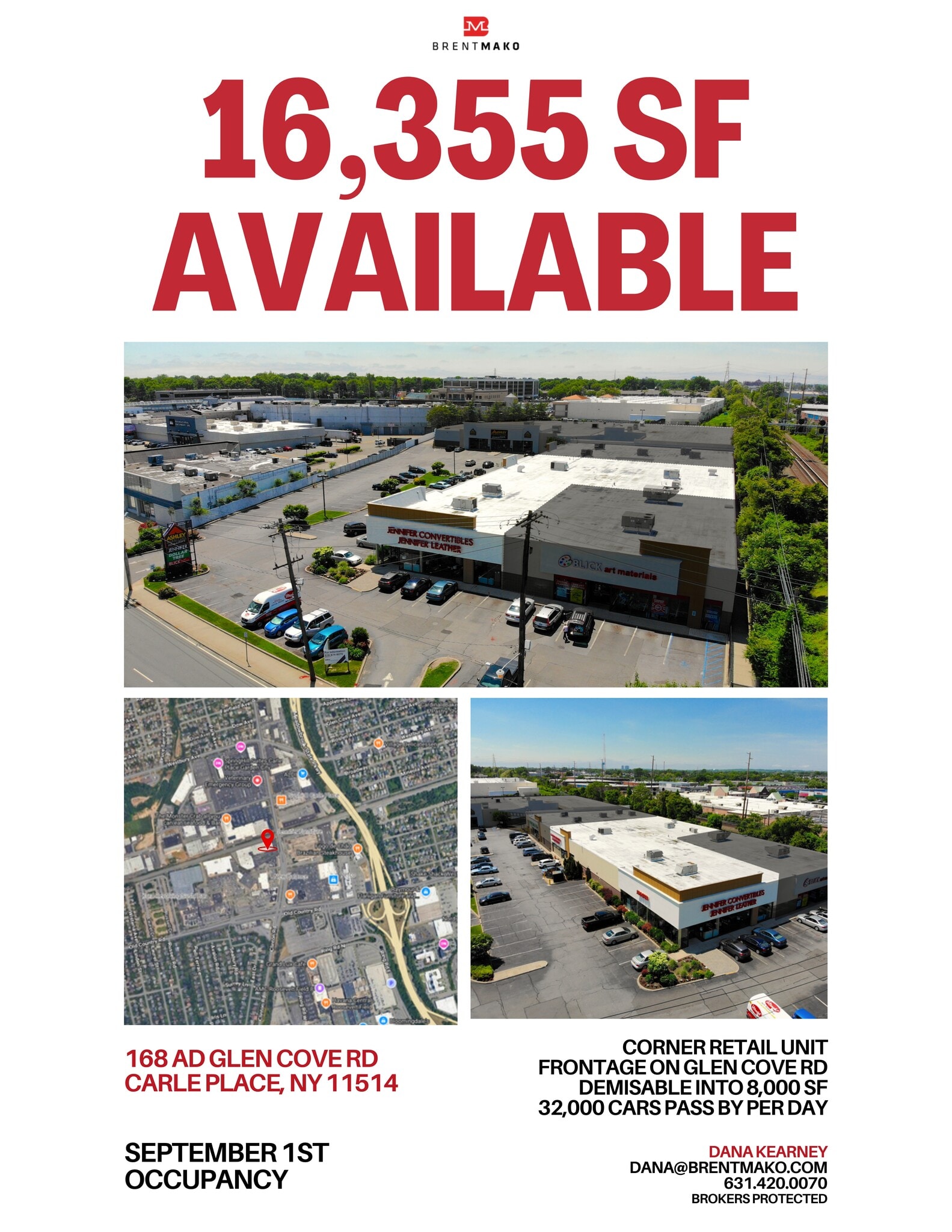 168 Glen Cove Rd, Carle Place, NY à louer Plan de site– Image 1 sur 3