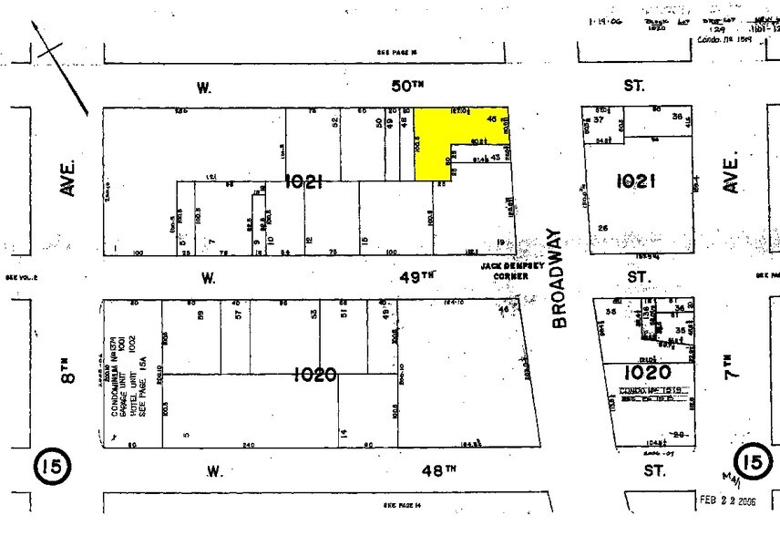1627 Broadway, New York, NY à louer - Plan cadastral – Image 3 sur 3