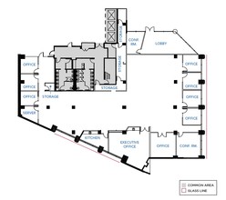 333 W Santa Clara St, San Jose, CA à louer Plan d’étage– Image 1 sur 1