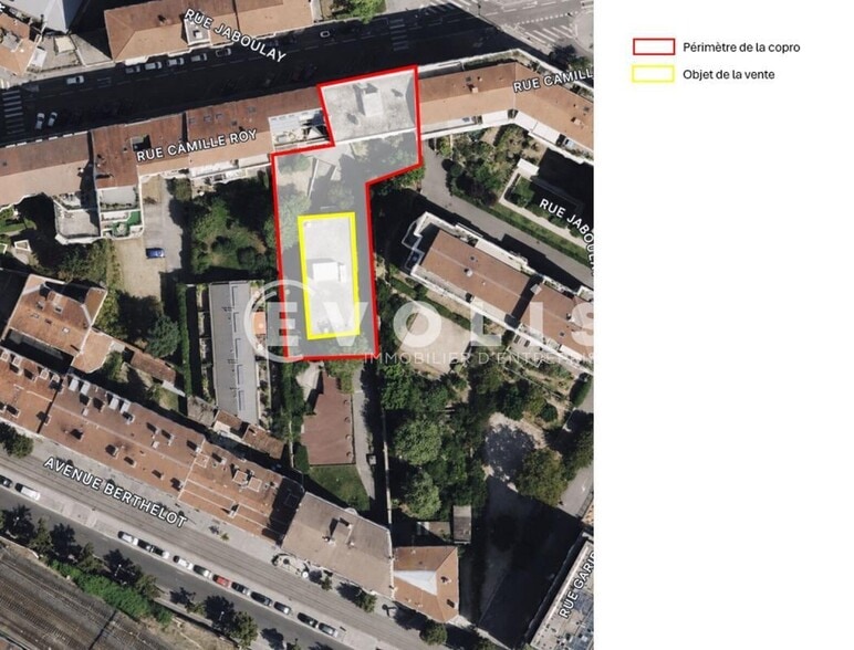 22 Rue Camille Roy, Lyon à vendre - Aérien – Image 2 sur 12