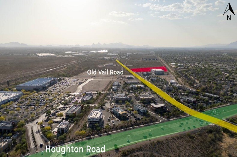 10000 E Old Vail Rd, Tucson, AZ à louer - Aérien – Image 3 sur 3