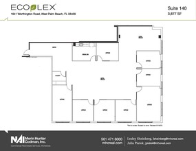 1641 Worthington Rd, West Palm Beach, FL à louer Plan d’étage– Image 1 sur 13