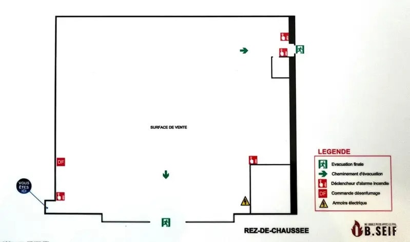 Local d'activités dans Ribécourt-Dreslincourt à vendre - Plan d’étage – Image 2 sur 6