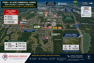Plus de détails pour Massachusetts Ave, New Port Richey, FL - Terrain à vendre