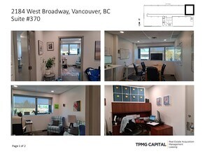 2184 W Broadway, Vancouver, BC à louer Photo intérieure– Image 1 sur 2
