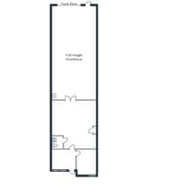 15411 Red Hill Ave, Tustin, CA à louer Plan d’étage– Image 1 sur 1