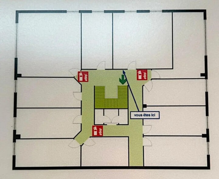 Bureau dans Maxéville à louer - Plan d’étage – Image 3 sur 3