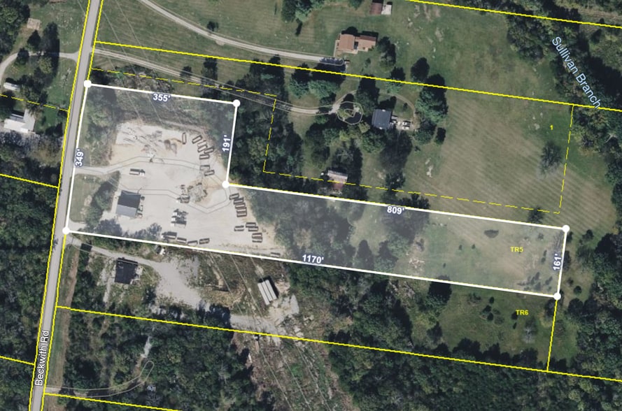 5971 Beckwith Rd, Mount Juliet, TN à vendre - Aérien – Image 1 sur 2