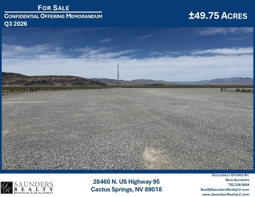 28460 N US Highway 95, Indian Springs, NV à vendre Autre– Image 1 sur 11