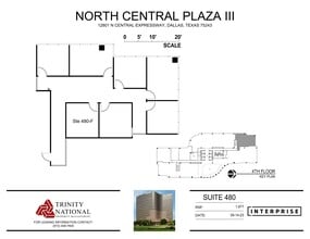 12801 N Central Expy, Dallas, TX à louer Plan de site– Image 2 sur 2