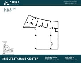 10777 Westheimer Rd, Houston, TX à louer Plan d’étage– Image 1 sur 1