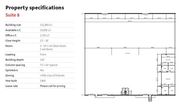 2515 Shader Rd, Orlando, FL à louer Plan d’étage– Image 1 sur 1