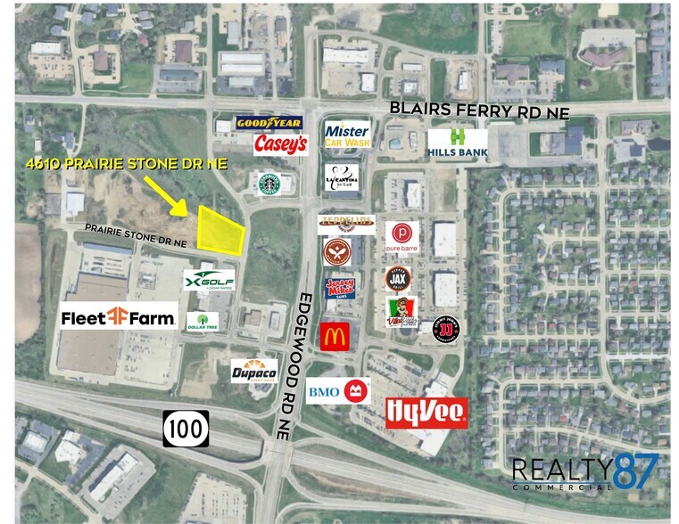 4610 Prairie Stone Dr NE, Cedar Rapids, IA à vendre - Photo de l’immeuble – Image 2 sur 2