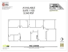 101-115 W Washington St, Indianapolis, IN à louer Plan d’étage– Image 1 sur 1