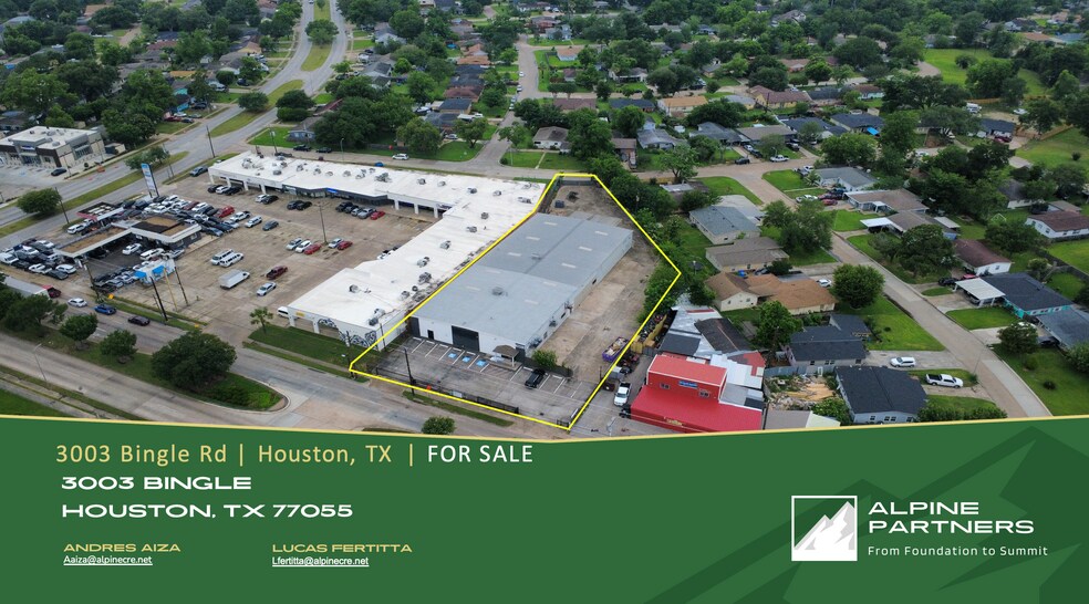 3003 Bingle Rd, Houston, TX à vendre - Photo de l’immeuble – Image 1 sur 13