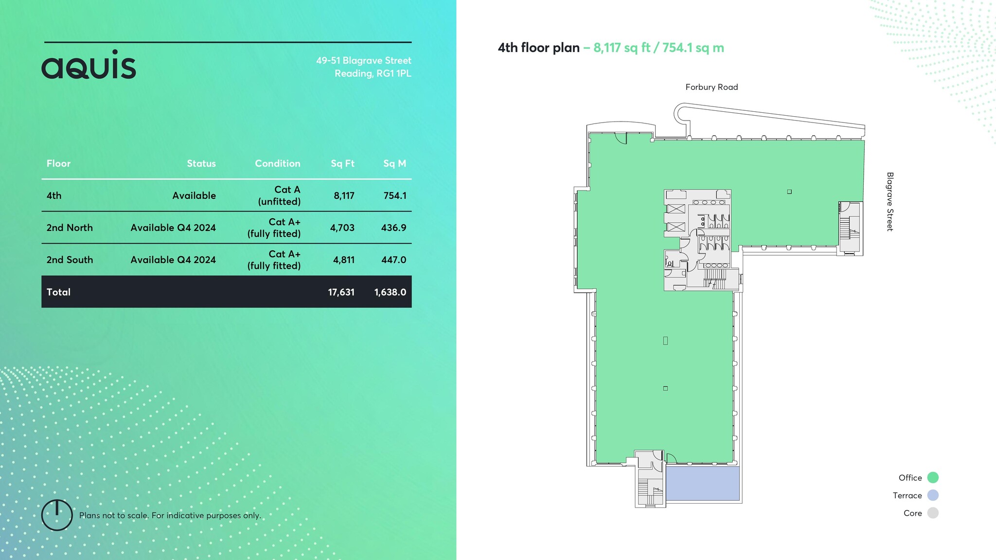49-51 Blagrave St, Reading à louer Plan d’étage– Image 1 sur 2