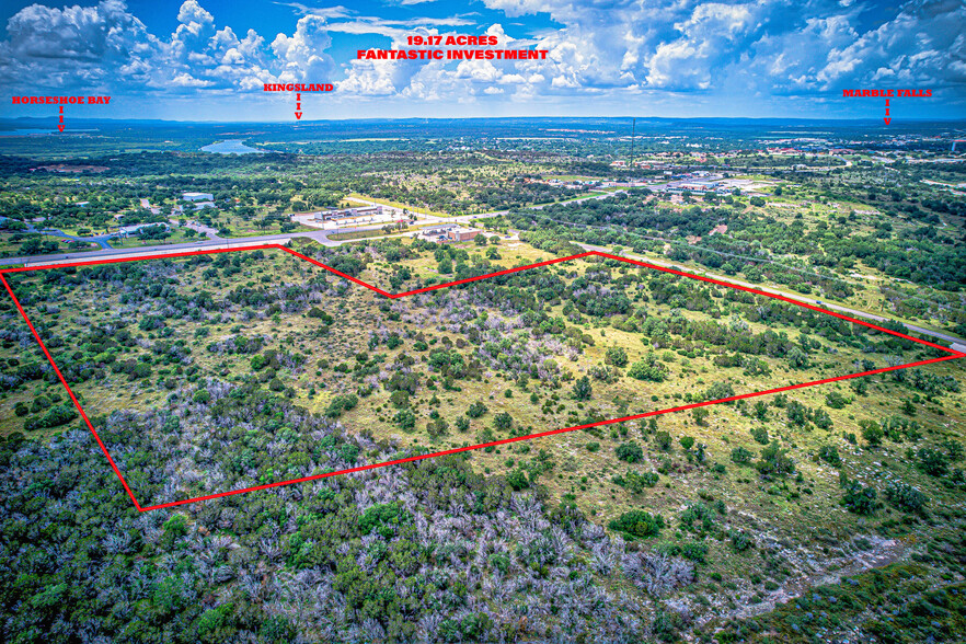 FM 2147 E & US Hwy 281, Marble Falls, TX à vendre - Aérien – Image 3 sur 10