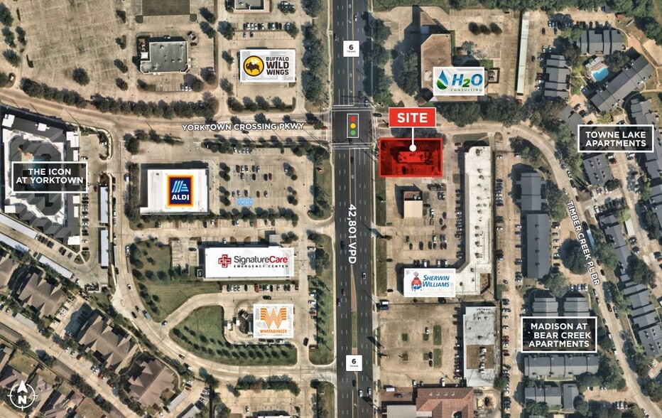 5854 Highway 6 N, Houston, TX à louer - Aérien – Image 2 sur 3