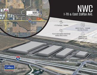 Plus de détails pour NWC I-70 & East Colfax Ave., Aurora, CO - Terrain à vendre