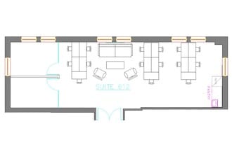 156 Fifth Ave, New York, NY à louer Plan d’étage– Image 1 sur 5