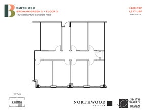14045 Ballantyne Corporate Pl, Charlotte, NC à louer Plan d’étage– Image 1 sur 1