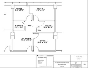 4905 Old Orchard Ctr, Skokie, IL à louer Plan d’étage– Image 1 sur 1