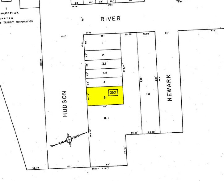12-14 Hudson Pl, Hoboken, NJ à louer - Plan cadastral – Image 2 sur 44