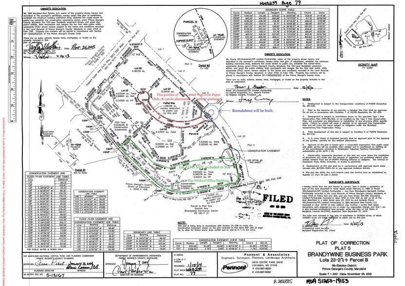 13900 Mattawoman, Brandywine, MD à vendre - Plan de site – Image 2 sur 2