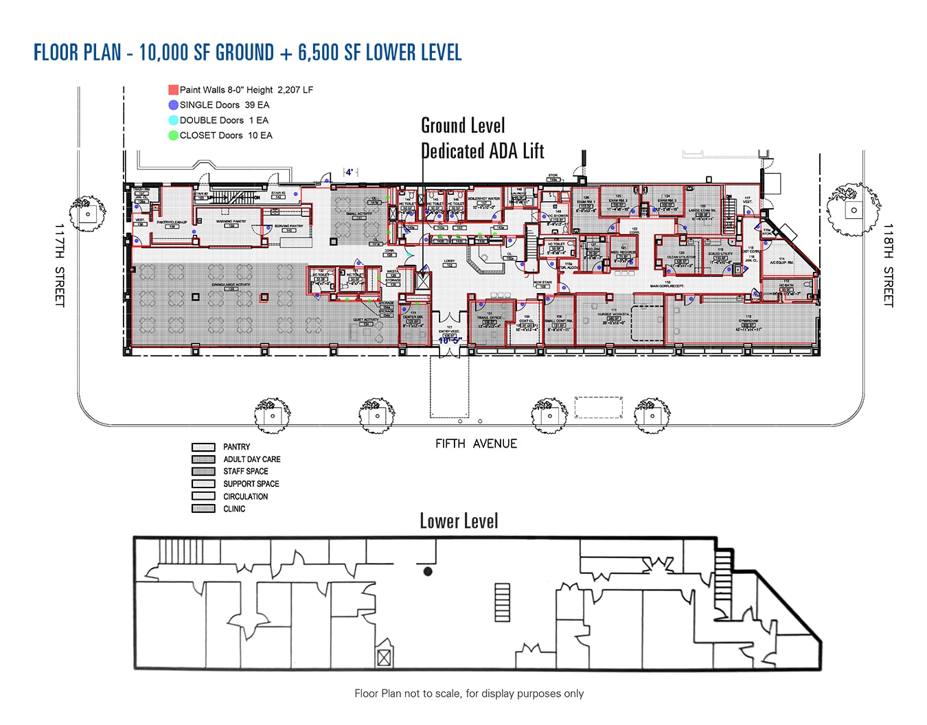 1432-1454 5th Ave, New York, NY à louer Plan d’étage– Image 1 sur 1