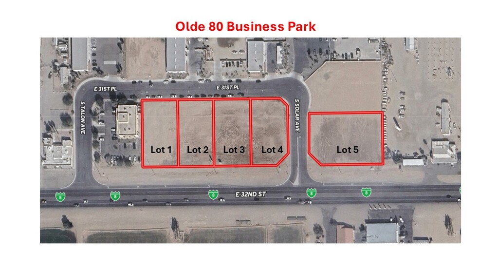 Olde 80 Business park, Yuma, AZ à vendre - Photo principale – Image 1 sur 7