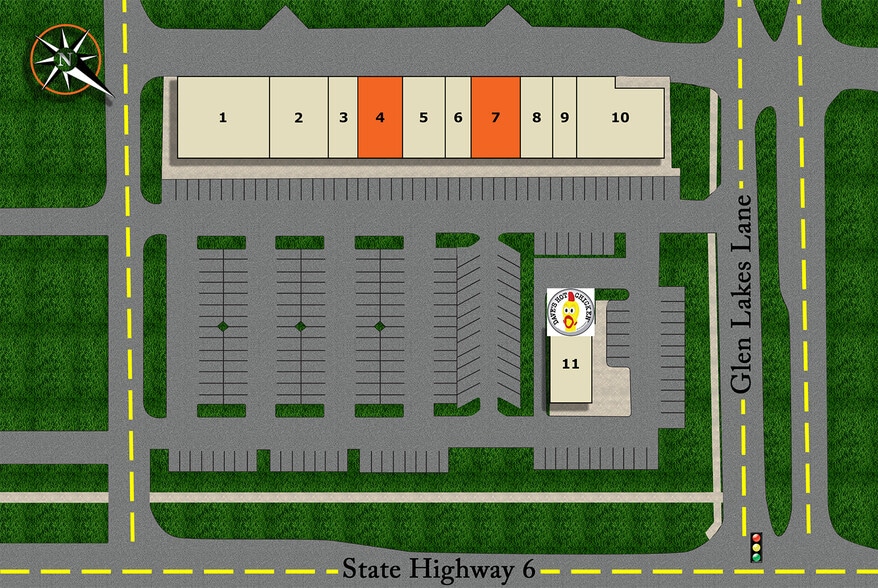 6302 S Highway 6, Missouri City, TX à louer - Plan de site – Image 2 sur 2