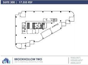 2301 E Lamar Blvd, Arlington, TX à louer Plan d’étage– Image 1 sur 12
