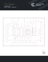 10088 102 Ave NW, Edmonton, AB à louer Plan de site– Image 1 sur 1