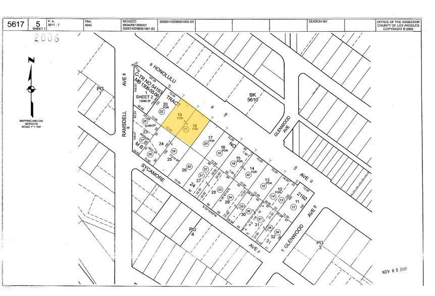 2942-2950 Honolulu Ave, La Crescenta, CA à louer - Plan cadastral – Image 3 sur 16