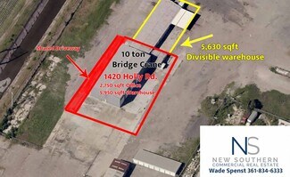 Plus de détails pour 1420 Holly Road, Corpus Christi, TX - Industriel/Logistique à louer