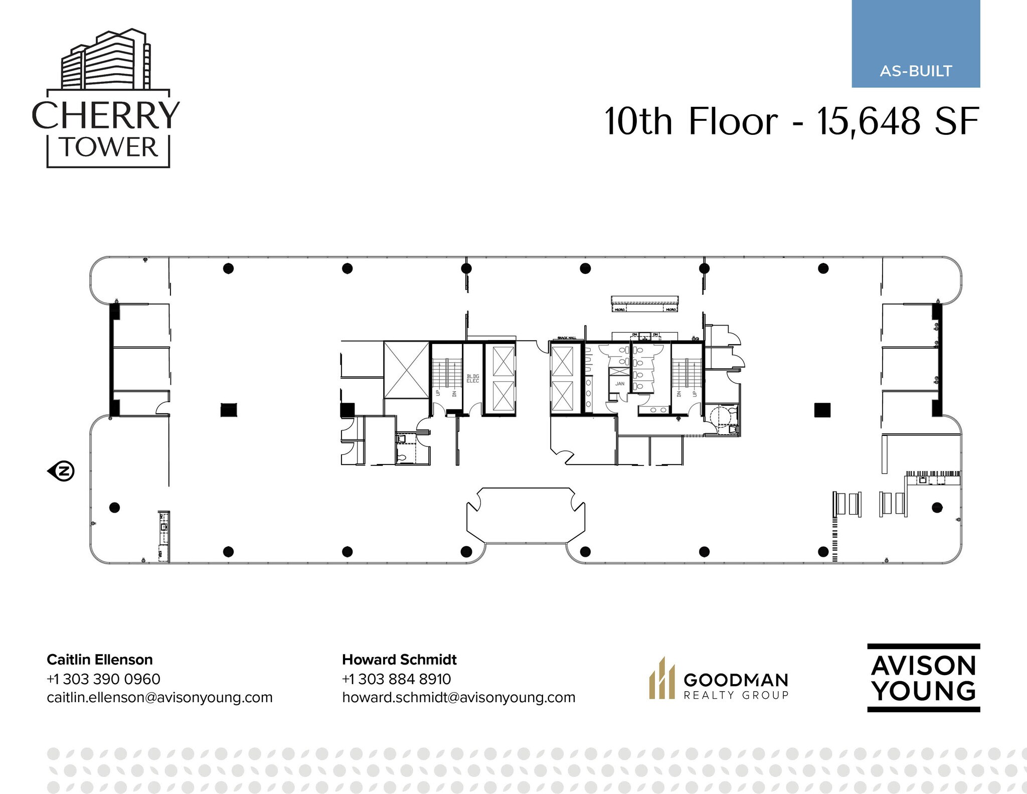 950 S Cherry St, Denver, CO à louer Plan d’étage– Image 1 sur 1