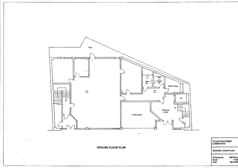 68-76 Clifton St, Londres à louer - Plan d’étage – Image 2 sur 20