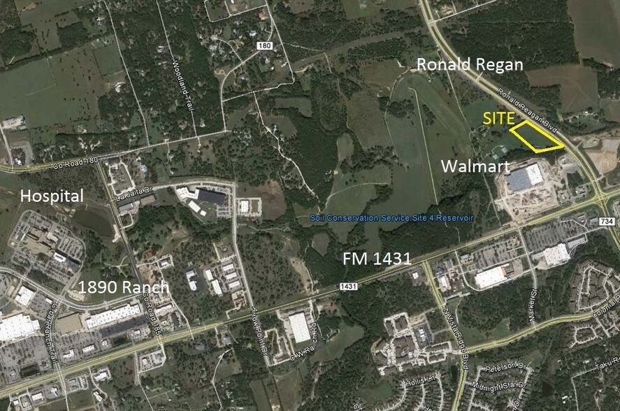 13625 Ronald Reagan Blvd, Cedar Park, TX à louer - Aérien – Image 2 sur 13
