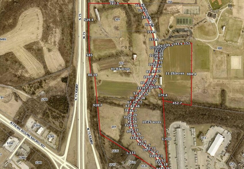 201 Canebrake Dr, Lexington, KY à vendre - Plan cadastral – Image 2 sur 2