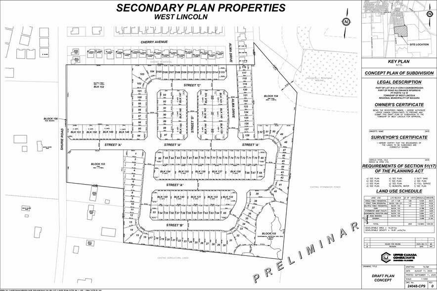 2423 Shurie Rd, Smithville, ON à vendre - Plan cadastral – Image 1 sur 4