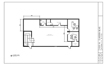 1217 N Classen Blvd, Oklahoma City, OK à louer Plan d’étage– Image 1 sur 1