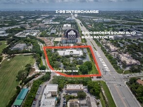 5300 Broken Sound Blvd NW, Boca Raton, FL - Vue aérienne vue de carte - Image1